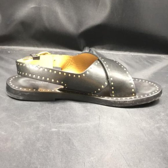 Isabel Marant Jane studded crossover-strap leather sandals - Picture 7 of 13